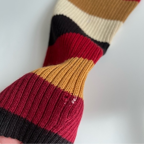 Five Star by Roper Striped V-Neck Sweater FLAWED Size Small - Picture 7 of 8